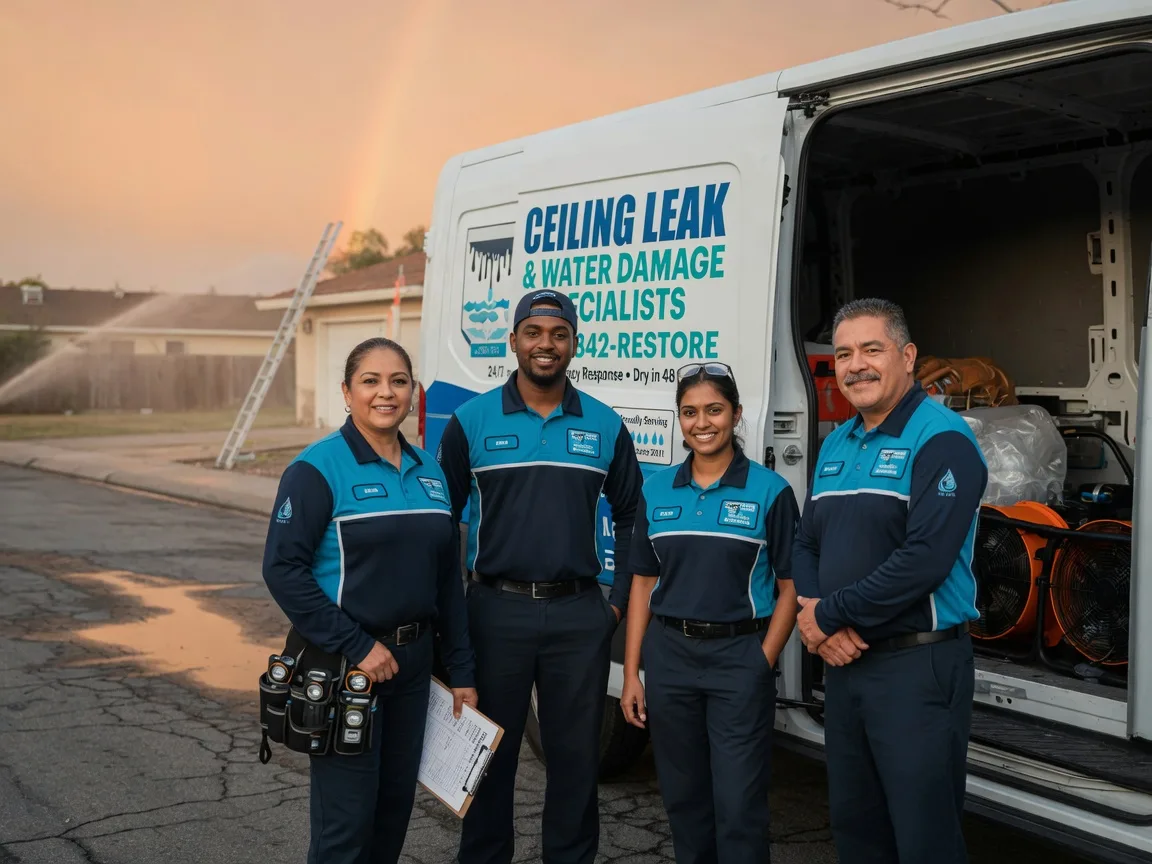 Ceiling Leak Cleanup company in Low Moor, VA