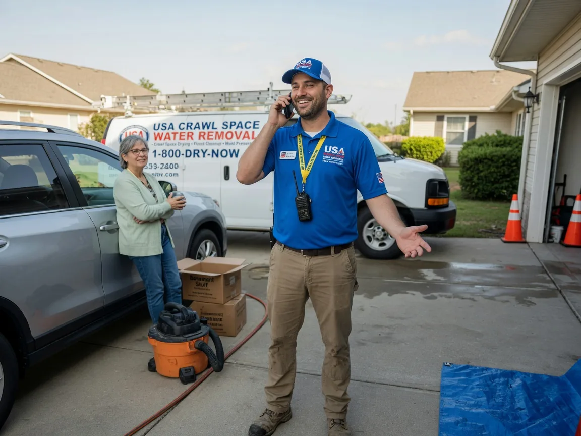 Crawl Space Water Removal Low Moor, VA FAQs